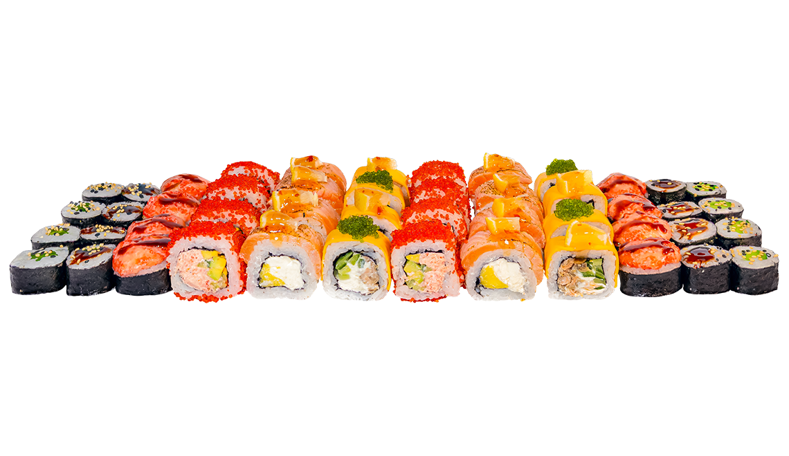 Ойси суши сет с манго и снежен рак