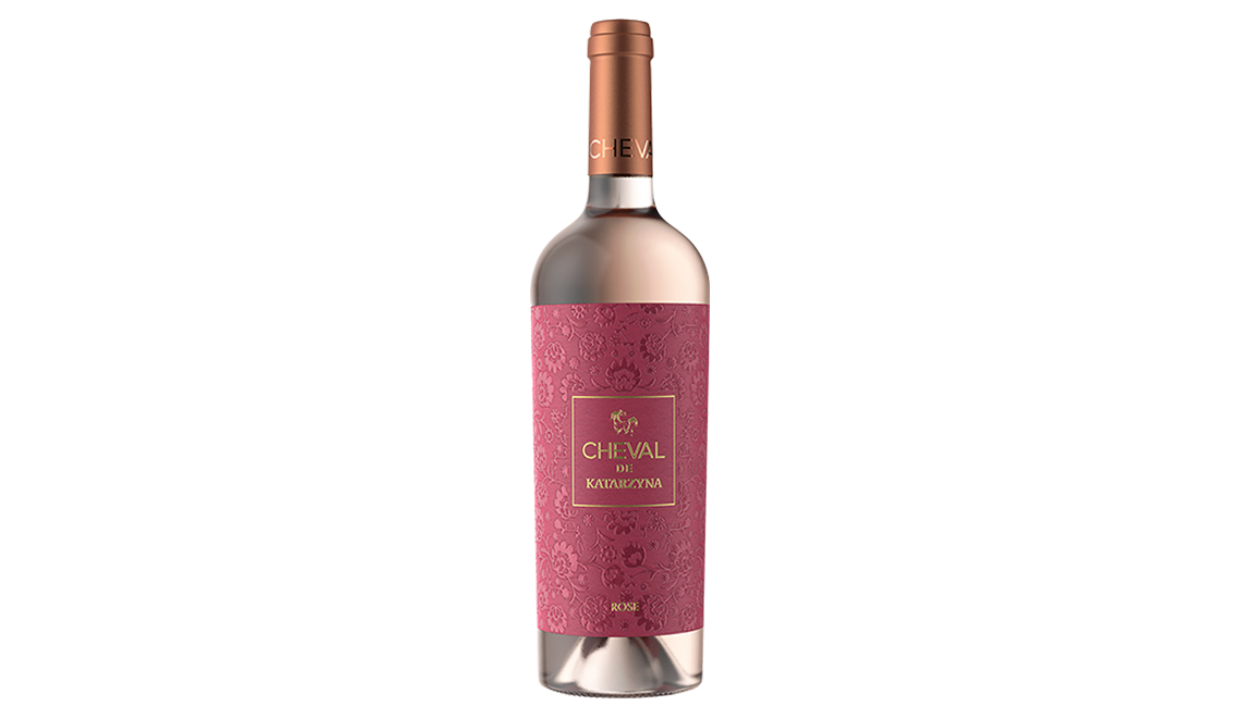 Розе вино Katarzyna Cheval Rosé