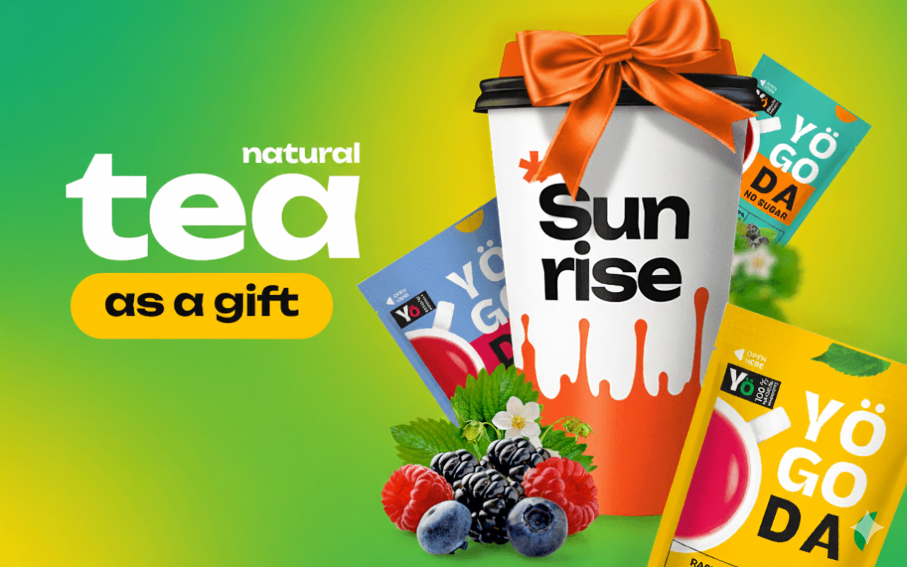 YOGODA Tea at SUNRISE FOOD